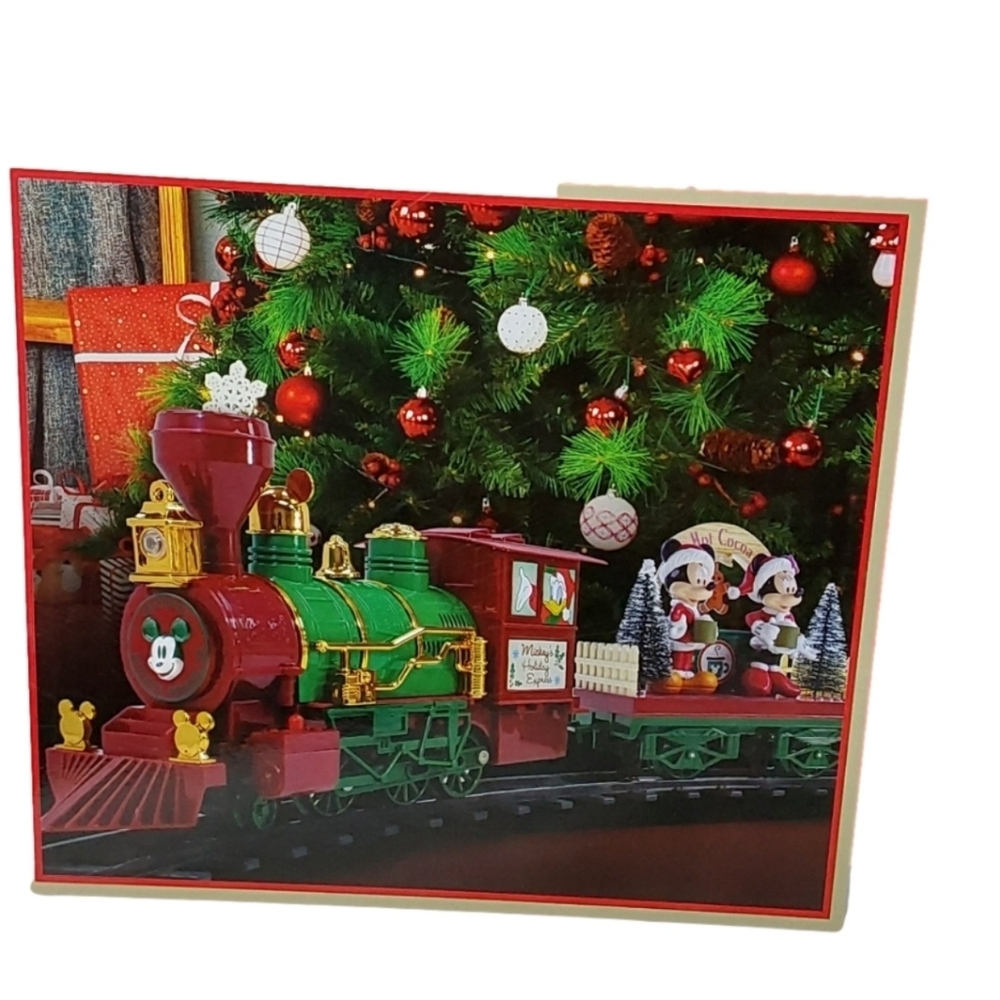 MIKEY MOUSE HOLIDAY EXPRESS CHRISTMAS‎ 36 PIECES SERIES 3 TRAIN SET AGE 8+